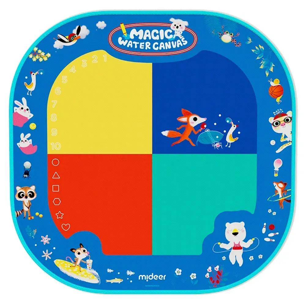 Дитячий розвиваючий килимок для малювання водою Mideer Спортивний день, від 1 року ( MD2261 ) 