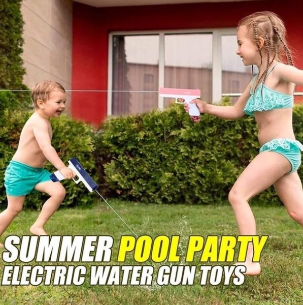 Водяний пістолет UKBOO акумуляторний електричний Water Gun Glock, 2 обойми, рожевий ( LK-1- P) Водяний пістолет UKBOO акумуляторний електричний Water Gun Glock, 2 обойми, рожевий ( LK-1- P)