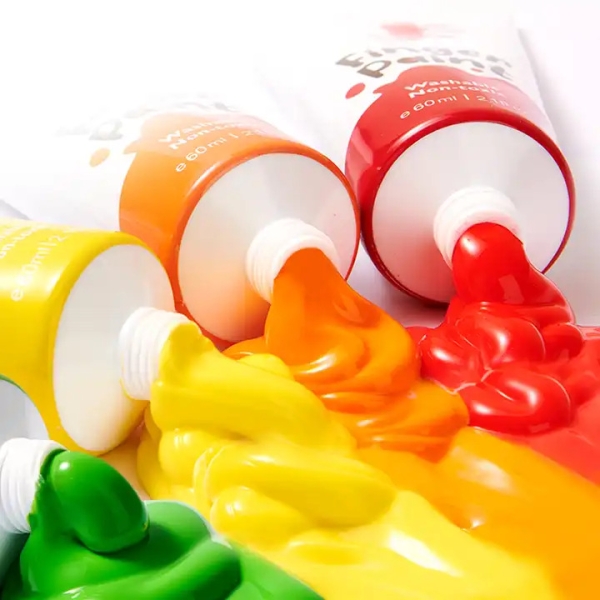 Дитячі пальчикові фарби MiDeer 8 кольорів (MD4110)