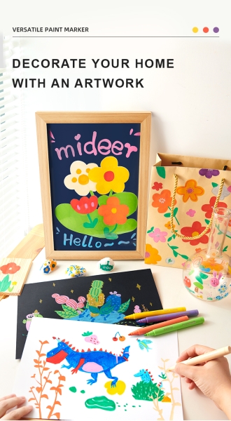 Універсальні маркери, що змиваються  MiDeer 10 шт (MD6240)