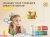 Натуральні воскові безпечні олівці крайони, що миються Mirola Kids Бананчики 12 кольорів ( МК 96697 ) для малят  від 1 року