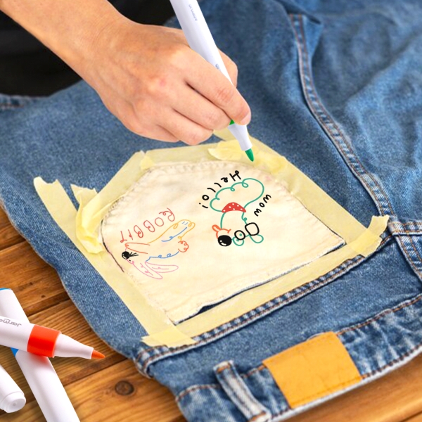 Акрилові маркери Jar Melo ультратонке перо, у сумочці, 36 кольорів (JA96697)