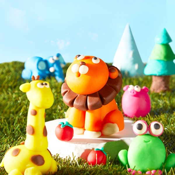 Маса для ліплення М'яке тісто MiDeer М'яка глина 12 кольорів ( MD1501 ) для дітей від 18 місяців