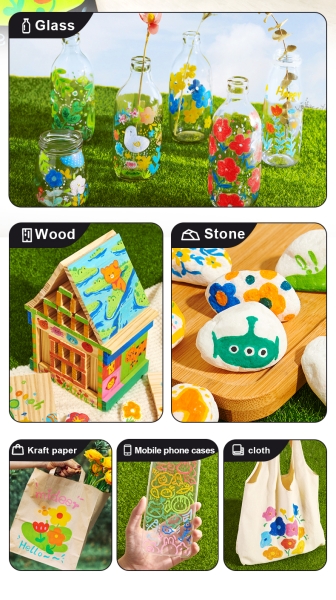 Універсальні маркери, що змиваються  MiDeer 10 шт (MD6240)