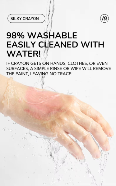 Запасні стрижні для воскових олівців  MiDeer  шовковисті швидковисихаючі безпечні нетоксичні для дітей 12 кольорів (MD4257) змінні запасні стержні Запасні стрижні для воскових олівців  MiDeer  шовковисті швидковисихаючі безпечні нетоксичні для дітей 12 кольорів (MD4257) змінні запасні стержні