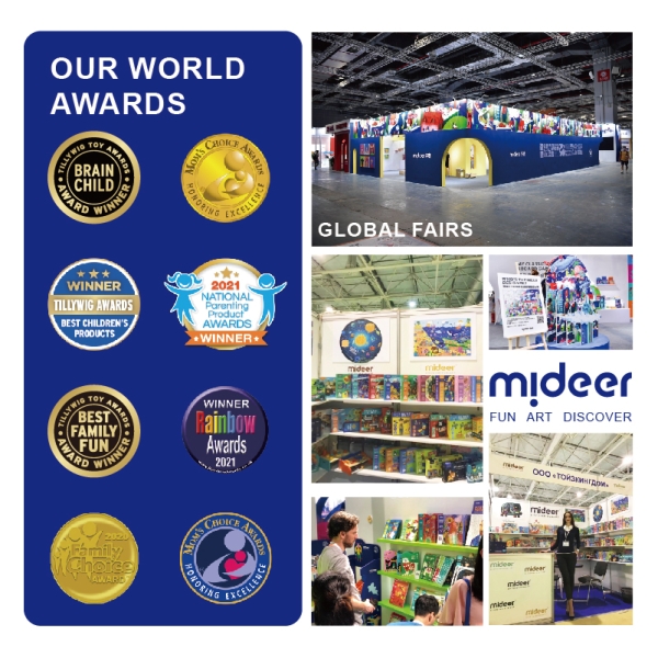 Дитячий ранець 3 в 1 Mideer Рюкзачок для малюків та дошкільнят світло-рожевий ( MD6277 )