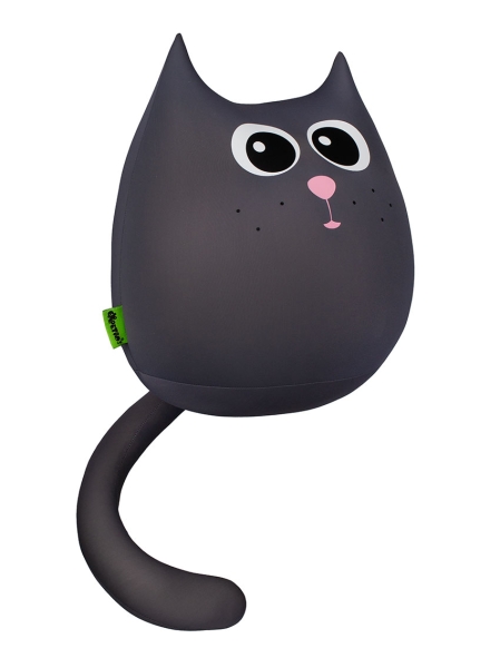  М'яка  іграшка антистрес Expetro  подушка  інтер'єрна  Кіт великий Димок 30 см ( A205 )