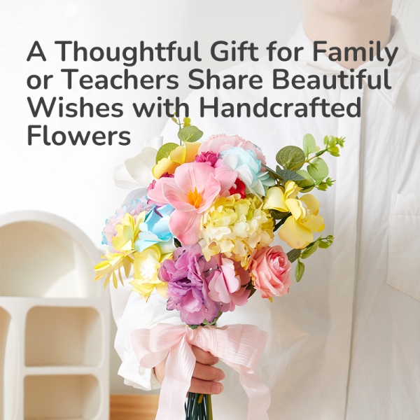 Творчий набір для дітей Mideer «Флорист» для створення паперових квітів, від 6 років (MD2319)