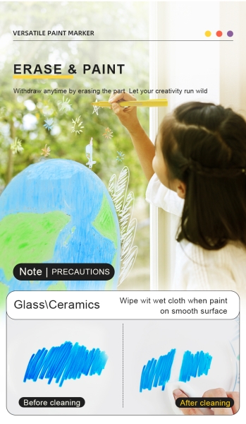 Універсальні маркери, що змиваються  MiDeer 10 шт (MD6240)