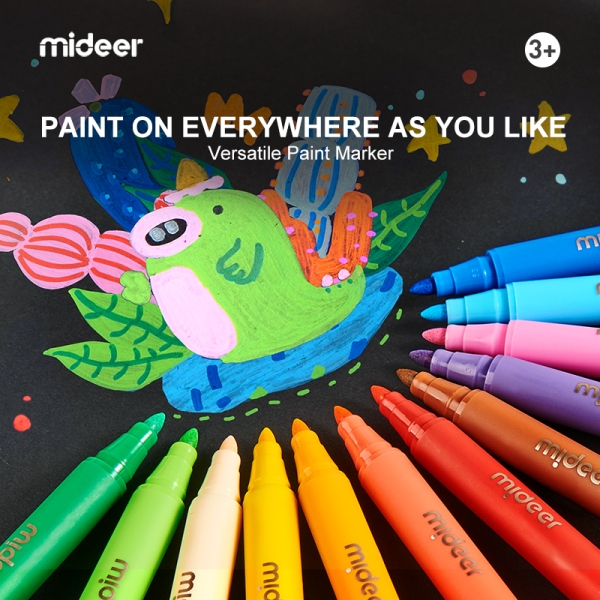 Універсальні маркери, що змиваються  MiDeer 10 шт (MD6240)