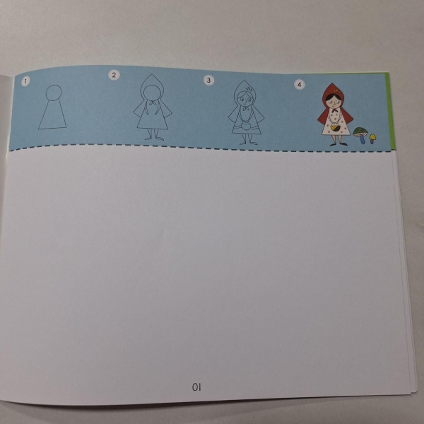 Альбом-посібник з малювання Mideer 12 сторінок  (MD 4075)