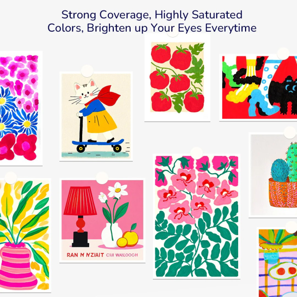 Акрилові маркери Mideer ультрам'яке перо 36 кольорів (MD1524) у валізі Акрилові маркери Mideer ультрам'яке перо 36 кольорів (MD1524) у валізі