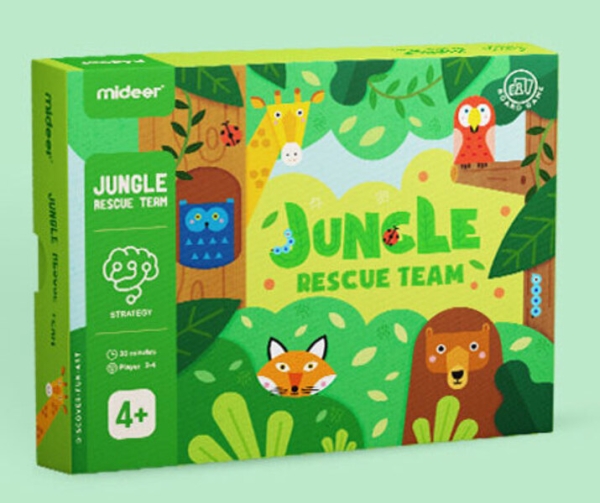 Розвиваюча логічна гра Mideer стратегія судоку Рятувальники джунглів (MD2117)