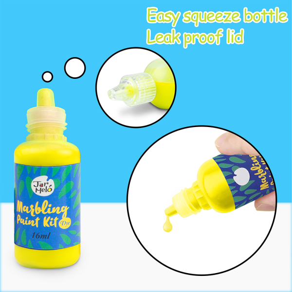 Набір для малювання на воді Jar Melo 6 кольорів Marbling Kit. Набір для марморування , ЕБРУ ( JA 91487 )  Набір для малювання на воді Jar Melo 6 кольорів Marbling Kit. Набір для марморування , ЕБРУ ( JA 91487 )