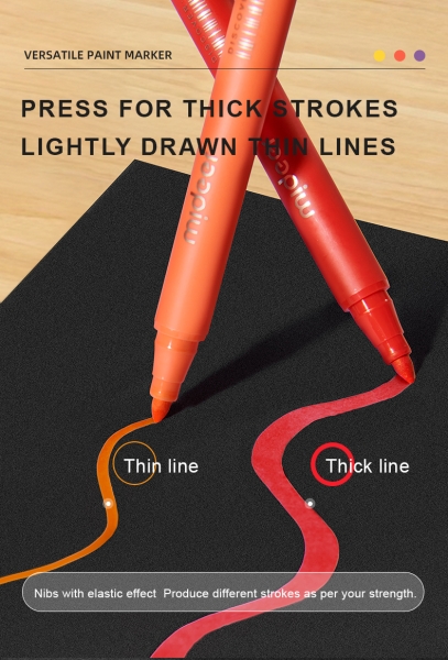 Універсальні маркери, що змиваються  MiDeer 10 шт (MD6240)