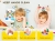 Натуральні воскові безпечні олівці крайони, що миються Mirola Kids Бананчики 12 кольорів ( МК 96697 ) для малят  від 1 року
