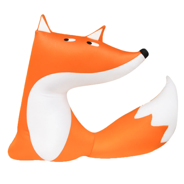 М'яка  іграшка антистрес Expetro  подушка  інтер'єрна  Лисиця Аліса 35*25*10 см ( PL-12 )