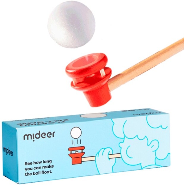 Трубочка MiDeer для дихальної гімнастики , Аеробол, Червона (MD2242)