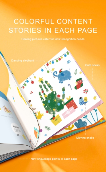 Книга альбом для малювання Mideer Пальчиковими фарбами 30 завдань (CT7043)