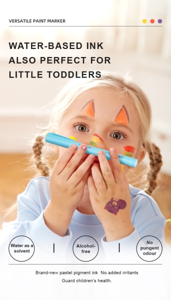 Універсальні маркери, що змиваються  MiDeer 10 шт (MD6240)