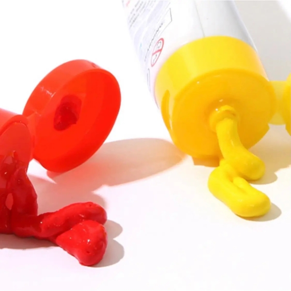 Дитячі пальчикові фарби Jar Melo 6 кольорів по 60 мл (JA91142)