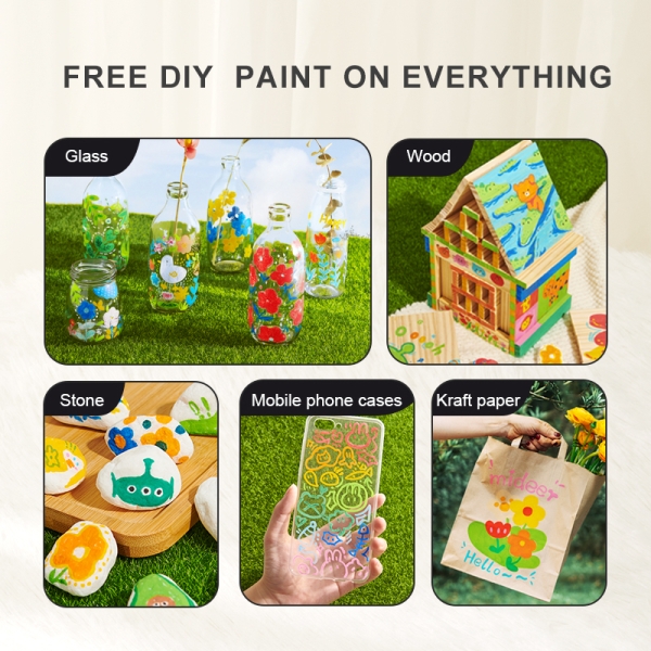 Універсальні маркери, що змиваються  MiDeer 10 шт (MD6240)