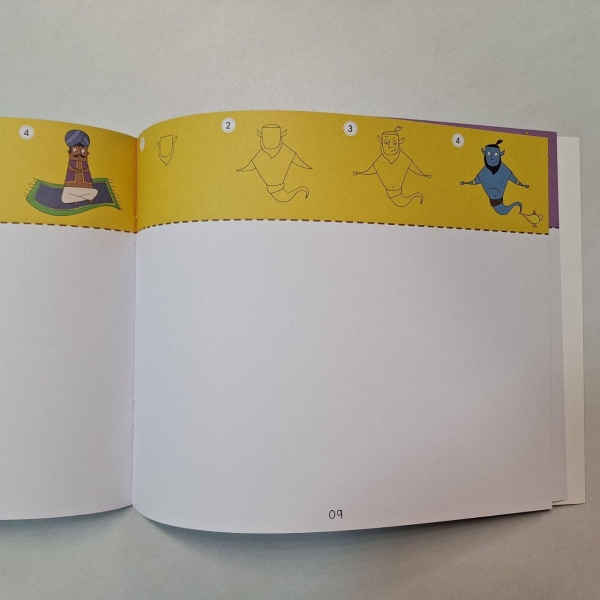 Альбом-посібник з малювання Mideer 12 сторінок  (MD 4075)