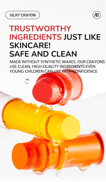 Запасні стрижні для воскових олівців  MiDeer  шовковисті швидковисихаючі безпечні нетоксичні для дітей 12 кольорів (MD4257) змінні запасні стержні Запасні стрижні для воскових олівців  MiDeer  шовковисті швидковисихаючі безпечні нетоксичні для дітей 12 кольорів (MD4257) змінні запасні стержні