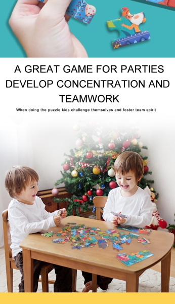 Пазл головоломка Mideer Аліса в країні чудес 36 деталей( MD3058 )