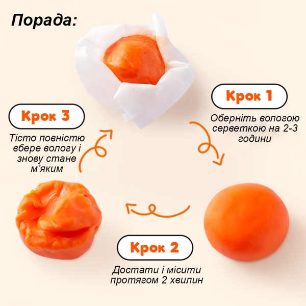 Маса для ліплення М'яке тісто MiDeer М'яка глина 12 кольорів ( MD1501 ) для дітей від 18 місяців