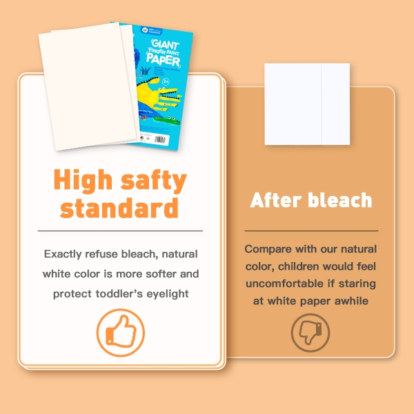 Набір паперу для пальчикових фарб, в наборі 30 аркушів, розмір 26*37 см, Jar Melo ( JA 94358) 