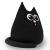 М'яка  іграшка антистрес Expetro Подушка  інтер'єрна  Кіт великий Вугіллячко 30 см ( A131 ) М'яка  іграшка антистрес Expetro Подушка  інтер'єрна  Кіт великий Вугіллячко 30 см ( A131 )