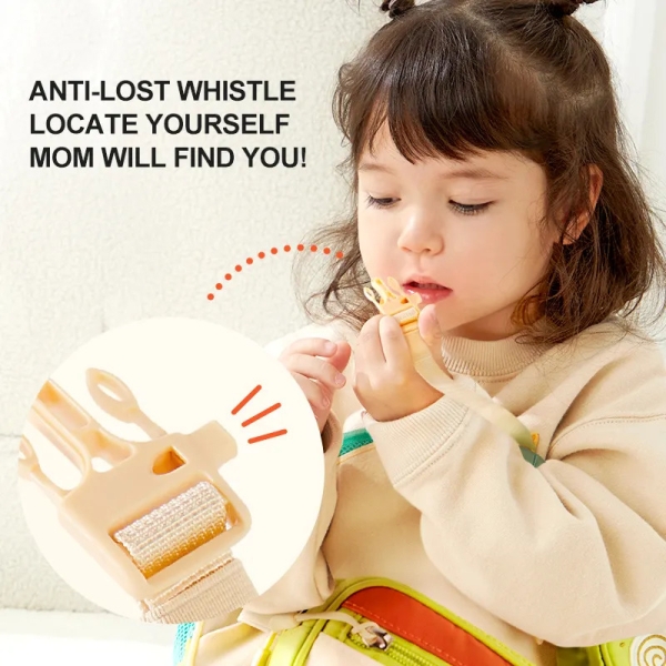 Дитячий ранець 3 в 1 Mideer Рюкзачок для малюків  та дошкільнят світлий хакі ( MD6279 )