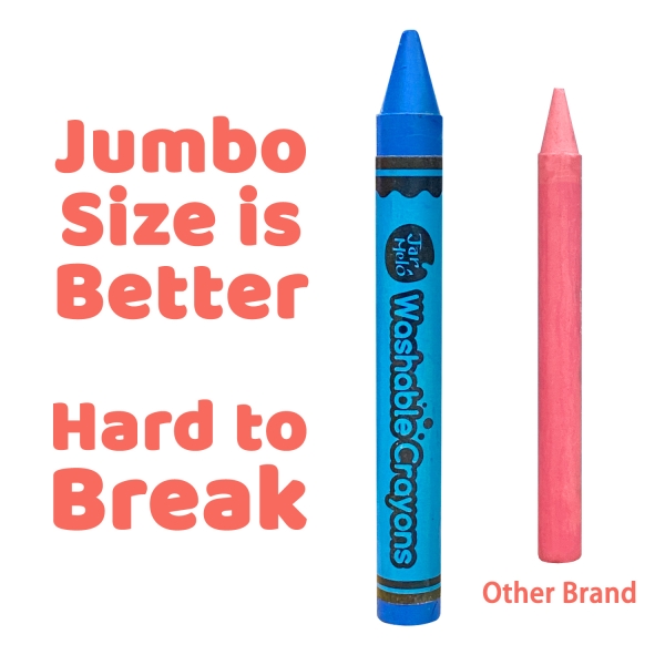 Набір  воскових олівців Jar Melo, 24 кольори,  в тубусі ( JA90411 )