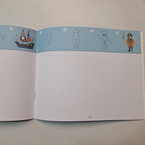 Альбом-посібник з малювання Mideer 12 сторінок  (MD 4075)